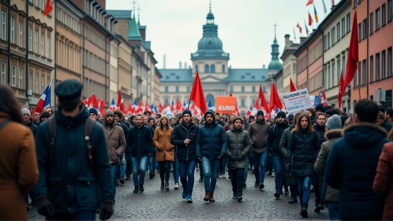 Protest učitelů a odborů: České společnosti dochází trpělivost