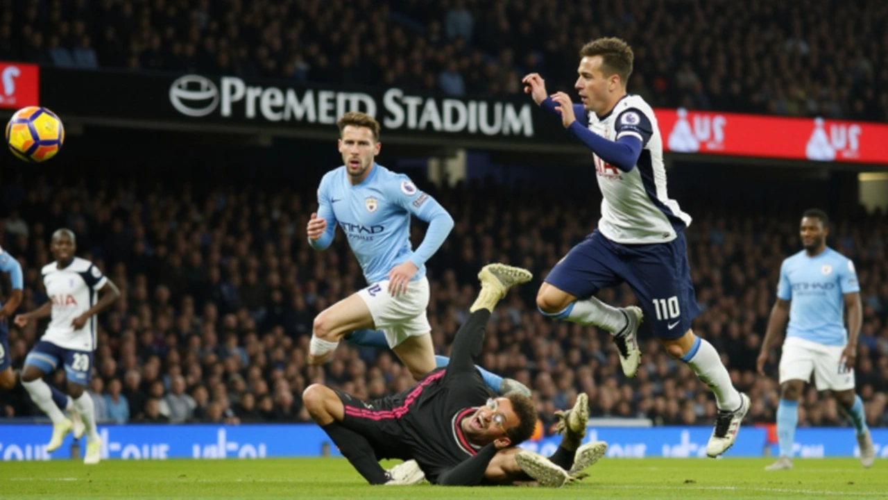 Dramatická prohra Manchester City s Tottenhamem po 52 zápasech bez porážky doma