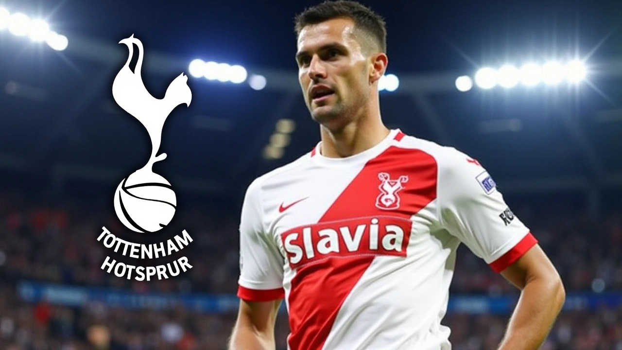 Přestupová senzace v Edenu: Kinský odchází ze Slavie do Tottenhamu a už je v Londýně