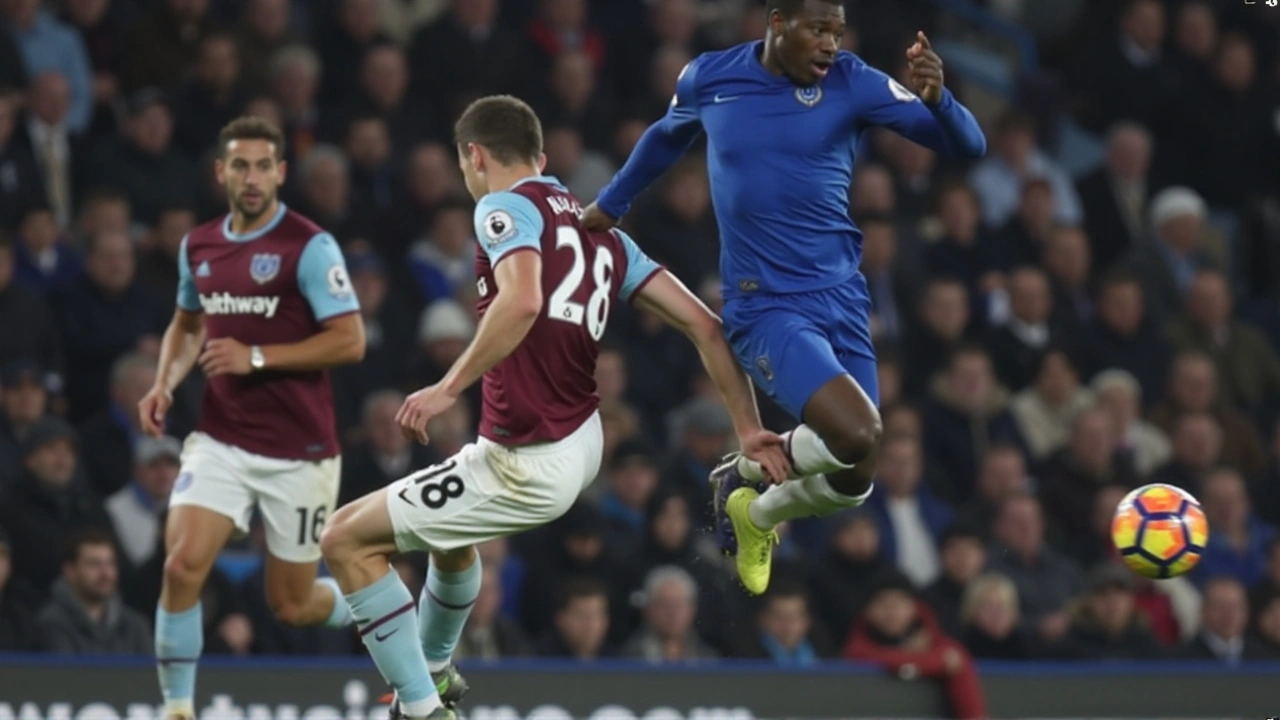 Chelsea otočilo zápas proti West Hamu na 2:1 a posunulo se na 4. místo Premier League