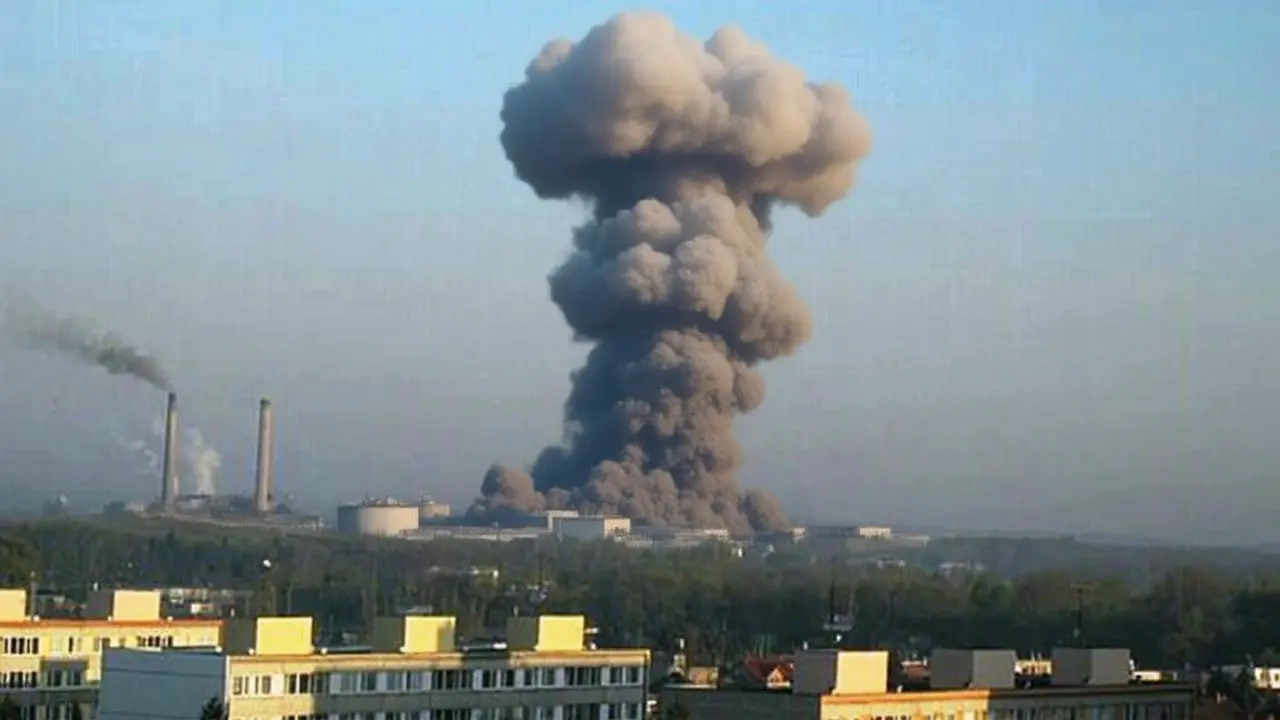 Časová osa incidentů v Explosii