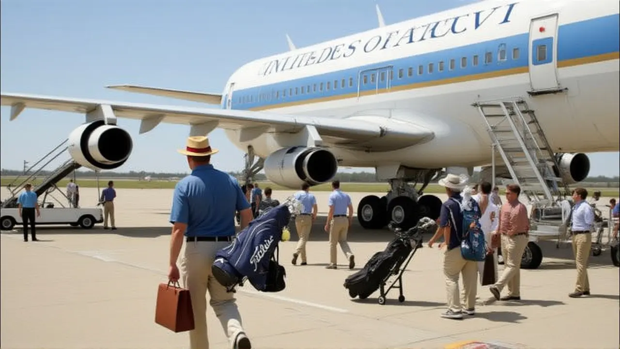 Nové Air Force One až v roce 2028. Prezident létá na dárku od Kataru