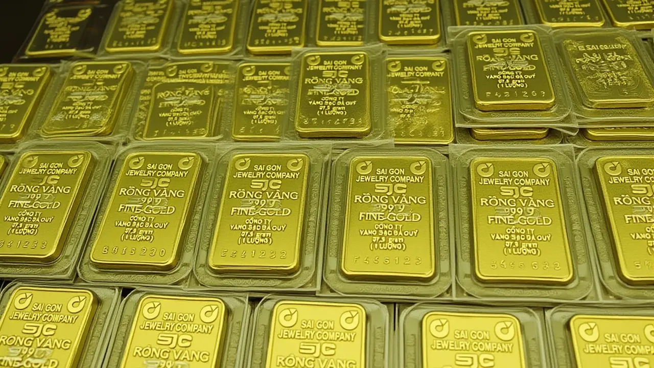 Cena zlata klesá pod 4 100 USD, v Indii však roste